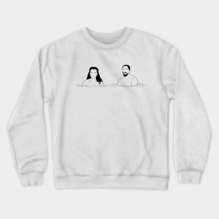 Django & Broomhilda Crewneck Sweatshirt